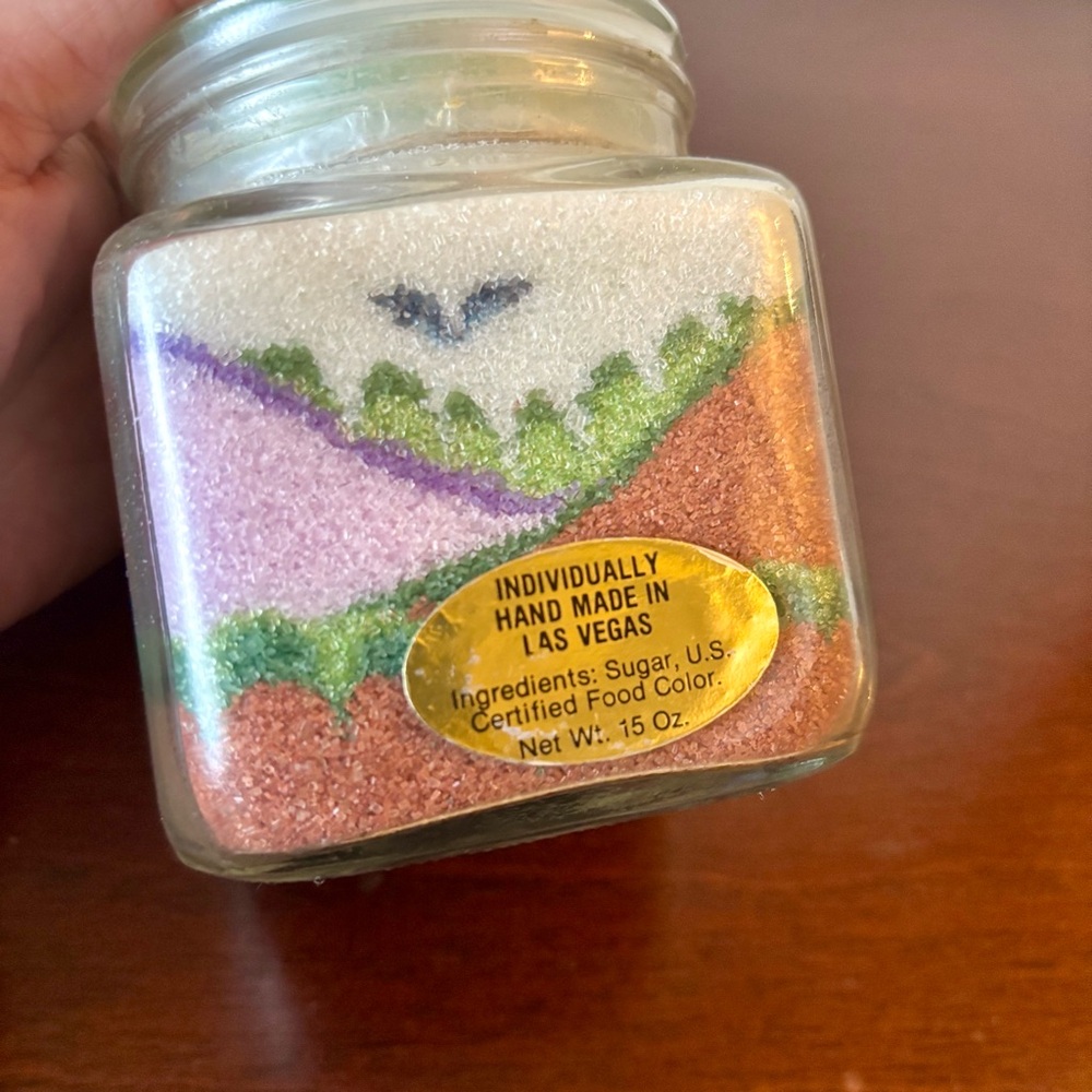 Handmade Colored Sugar Rainbows and Mountains made in Las Vegas - Picture 7 of 8
